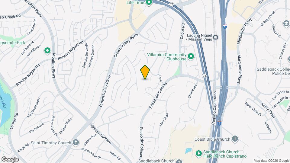 28582 La Cumbre Map and Location Details