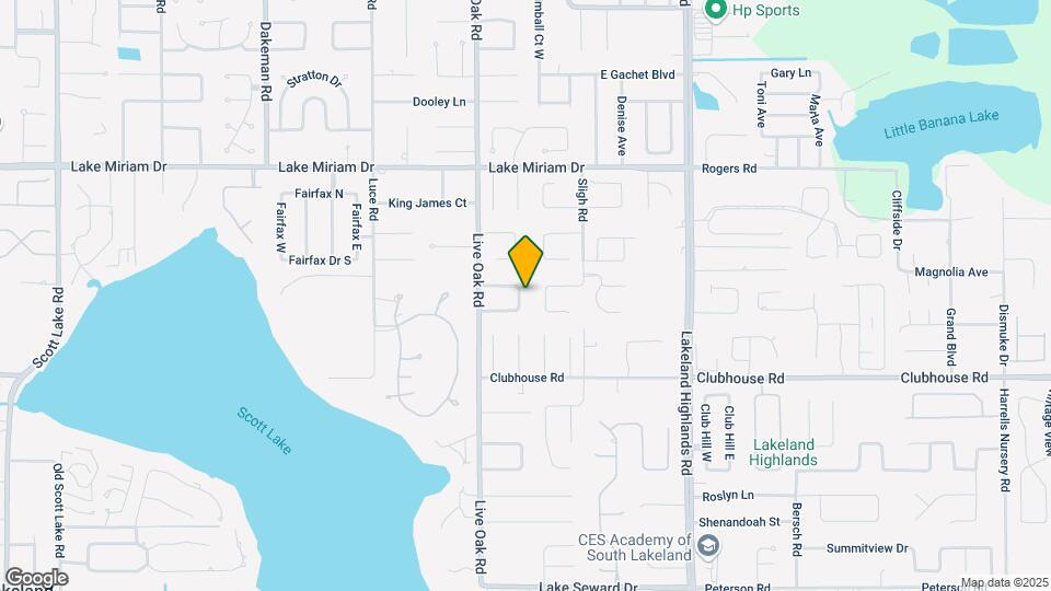 1850 Sandy Knoll Cir N Map and Location Details