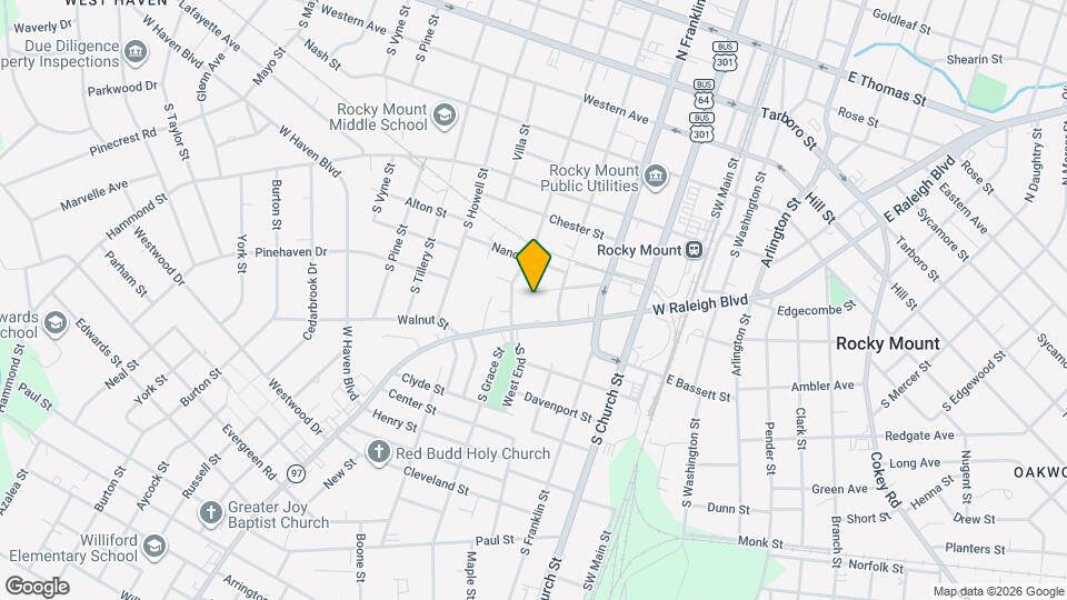 415 Rocky St Map and Location Details