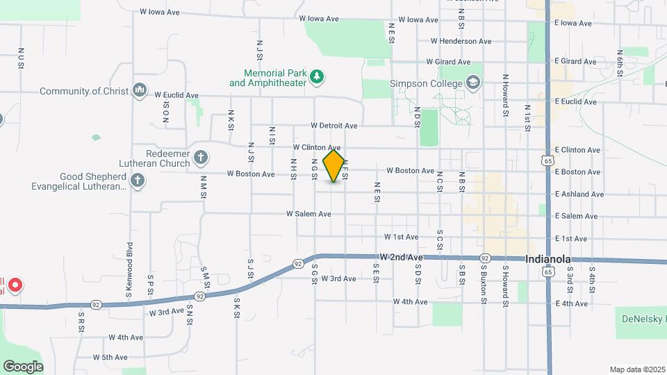 804 W Ashland Ave Map and Location Details