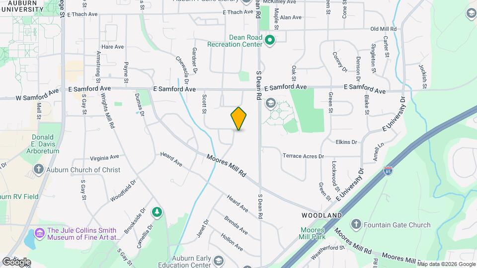 615 Forestdale Dr Map and Location Details