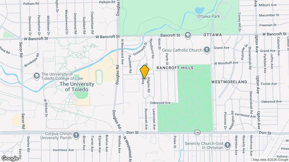 1812 Kensington Rd Map and Location Details