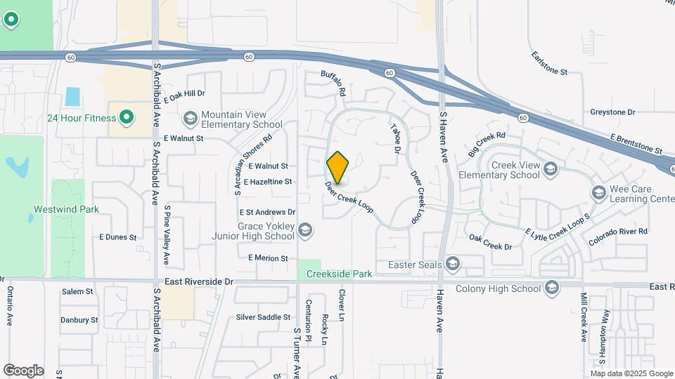 2710 Montego Way Map and Location Details