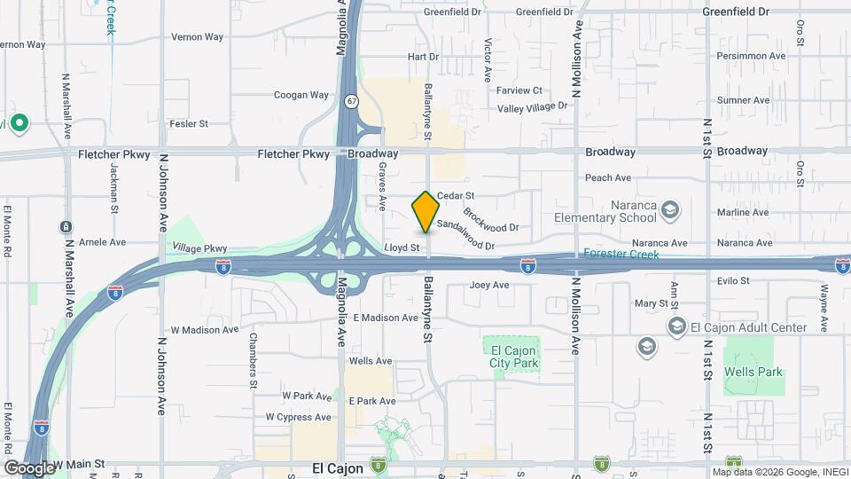 Sandalwood Apartments Map and Location Details