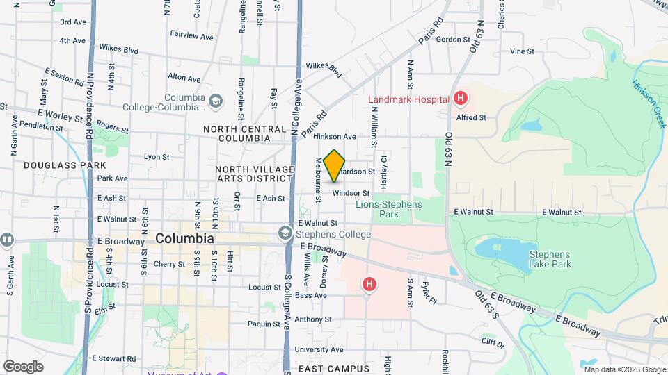 1407 Windsor St-Unit -Unit 101 Map and Location Details