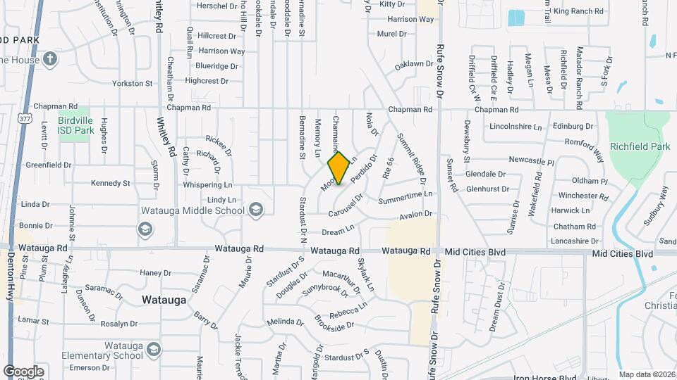 6421 Perdido Dr Map and Location Details