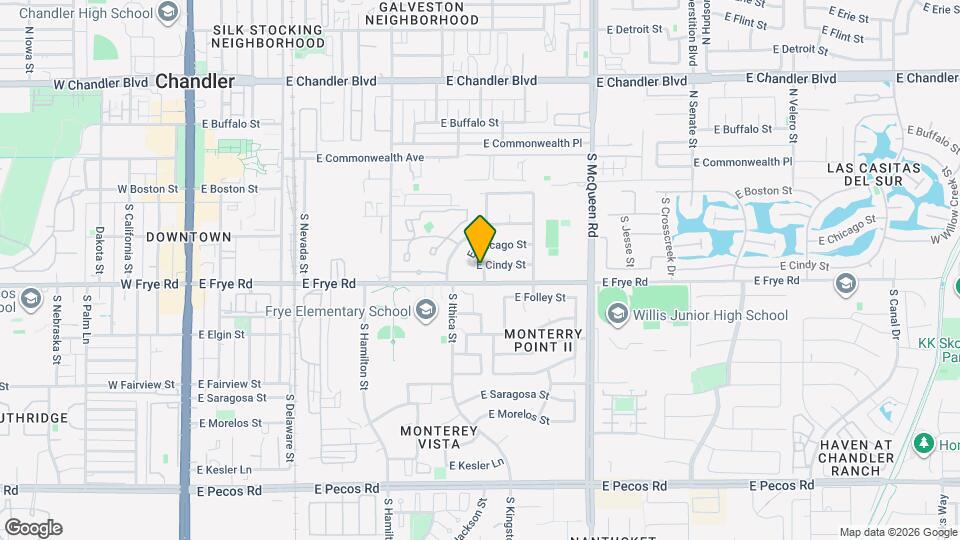 819 E Cindy St Map and Location Details