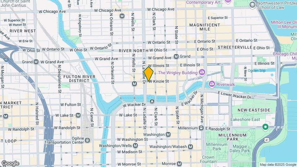 345 N La Salle Dr, Unit 3107 Mapa y Detalles de la Ubicación