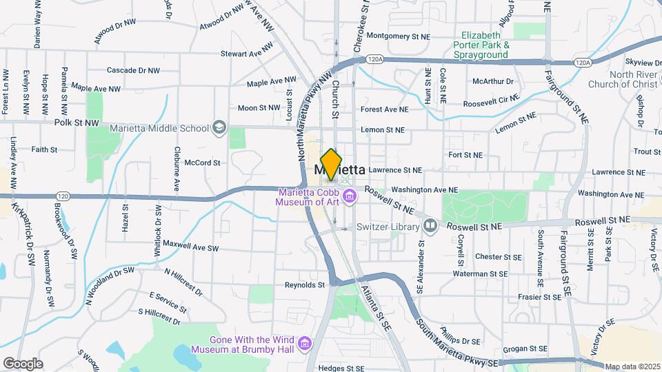 13 W Park Sq NE, Unit Ste D Map and Location Details