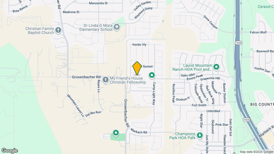 11703 Clamoun Cir Map and Location Details