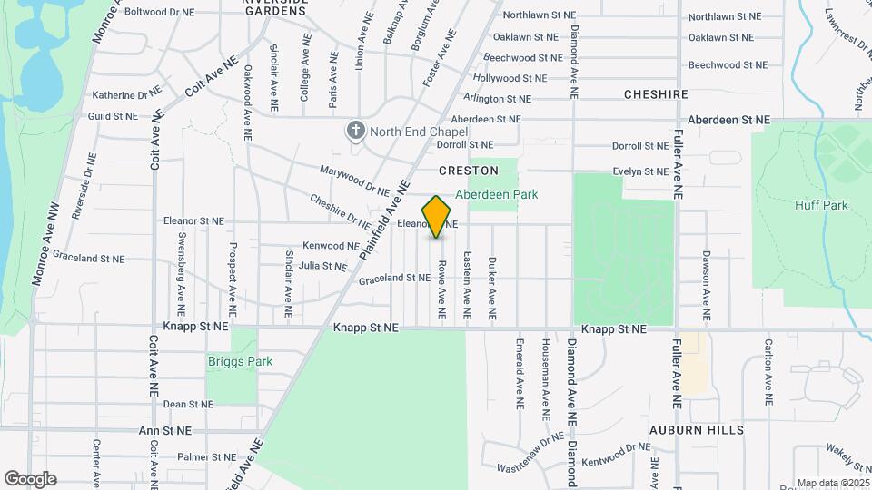 2137 Rowe Ave NE Map and Location Details