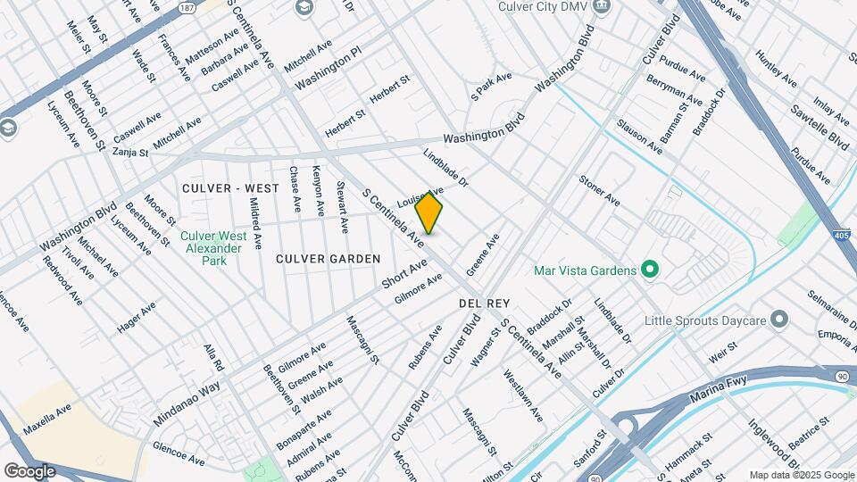 4456 S Centinela Ave Mapa y Detalles de la Ubicación