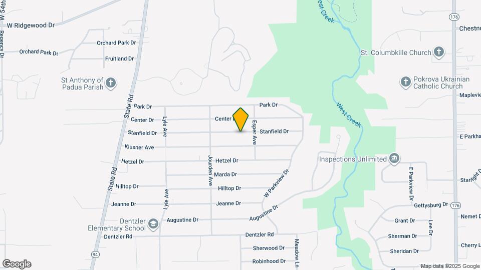 2831 Stanfield Dr Map and Location Details