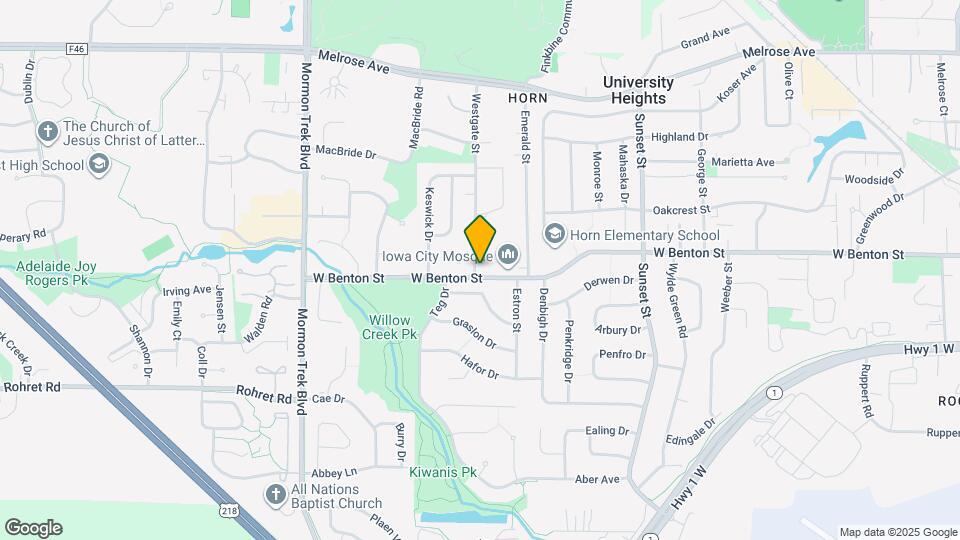 756 Westgate St Map and Location Details