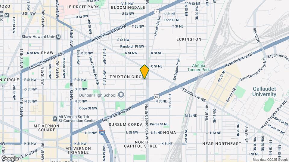 14 P St NW Mapa y Detalles de la Ubicación