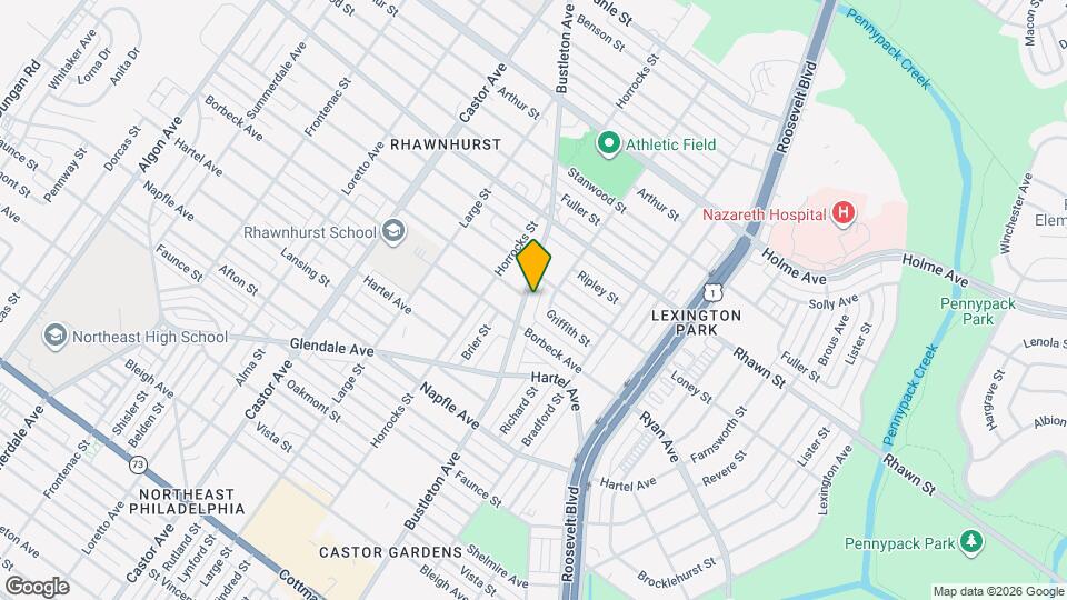 7915 Bustleton Ave Map and Location Details