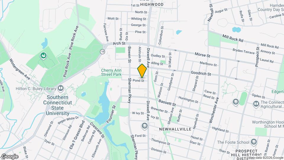 21 Pond St Mapa y Detalles de la Ubicación