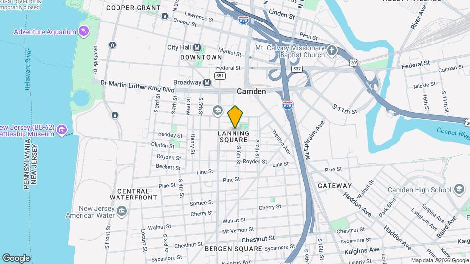 576 Washington St Map and Location Details