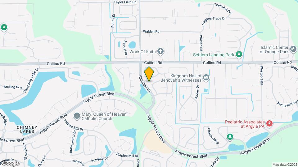 8609 Brixton Ct Map and Location Details