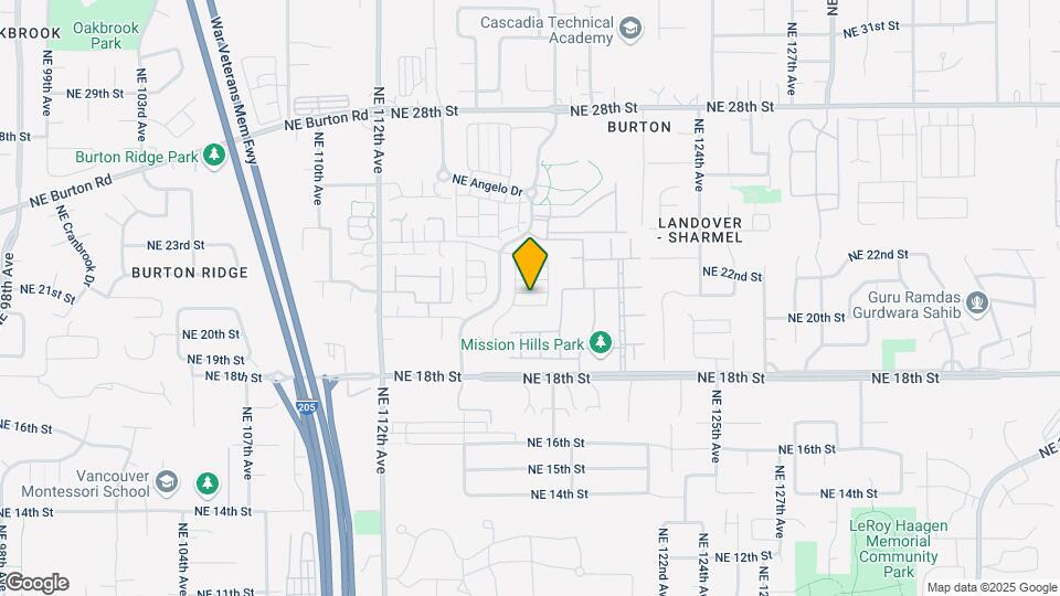 11730 NE 21st Way Map and Location Details