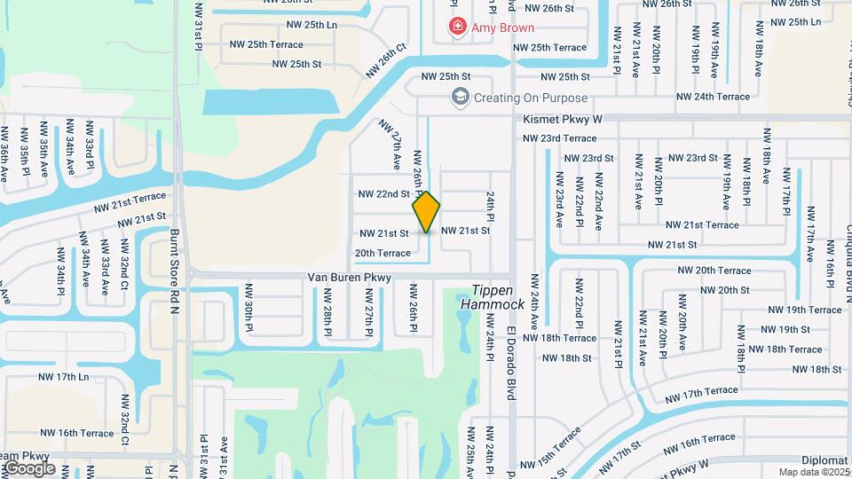 2039 NW 26th Pl Map and Location Details