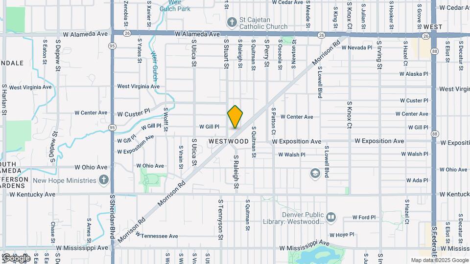 4225 Morrison Rd Map and Location Details