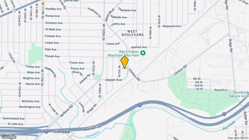 3722 West Blvd Mapa y Detalles de la Ubicación