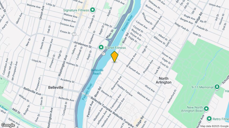 154 RIVER Rd Map and Location Details