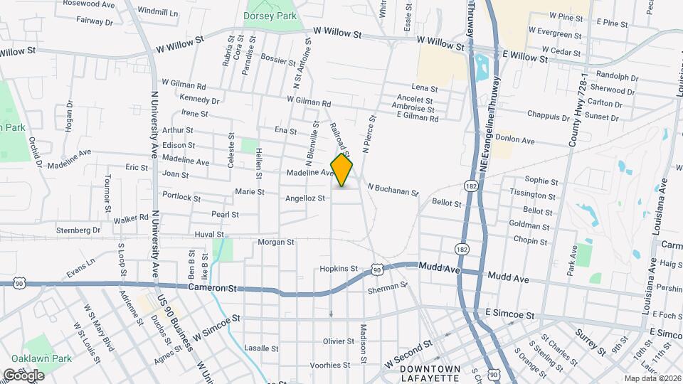 125 Elenore St Map and Location Details