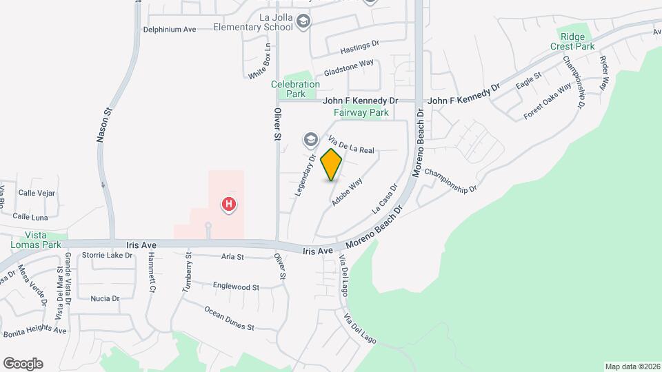 15309 La Palma Way Mapa y Detalles de la Ubicación