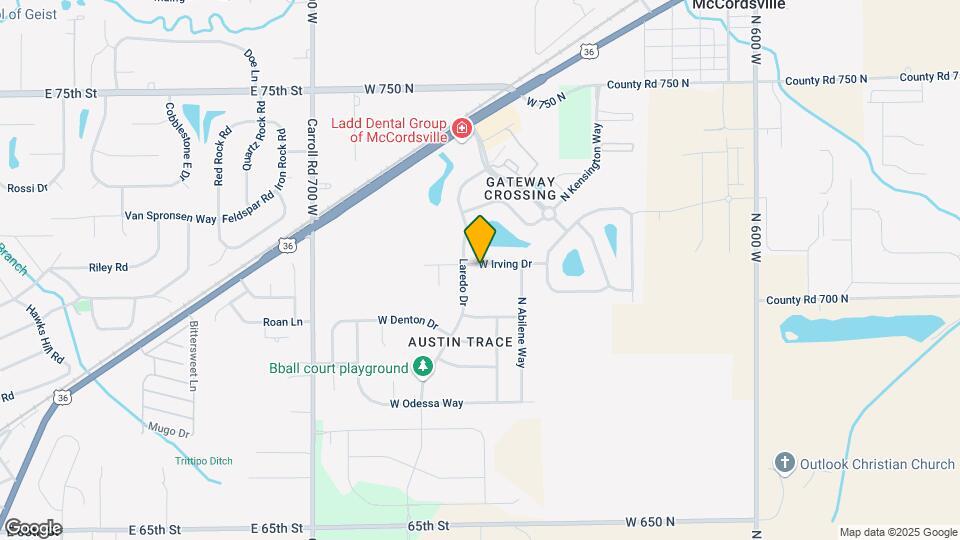 6631 W Irving Dr Map and Location Details
