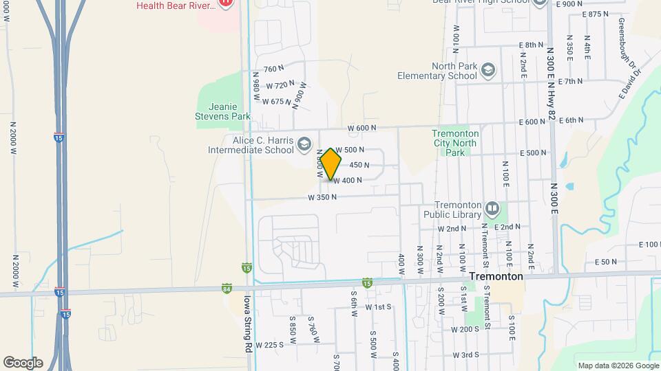 759 W 400 N Map and Location Details