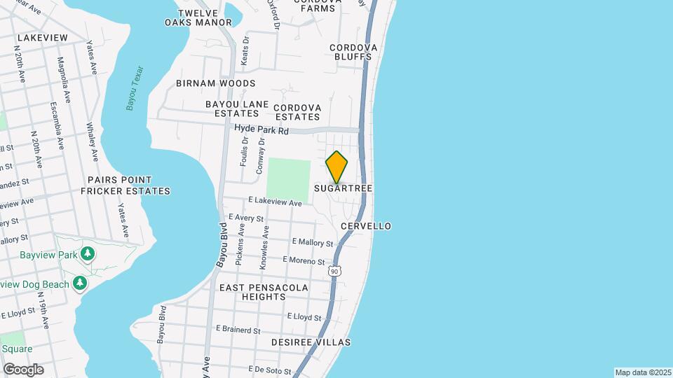 3300 S Sugartree St Map and Location Details