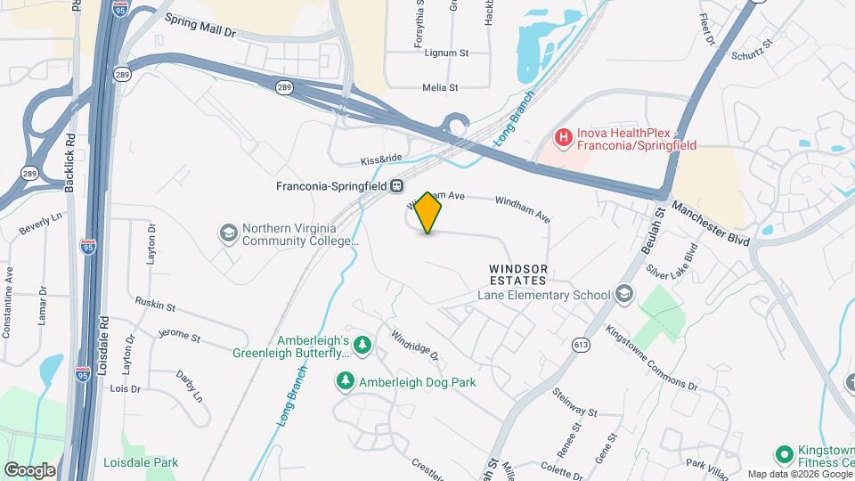 6548 Windham Ave Map and Location Details