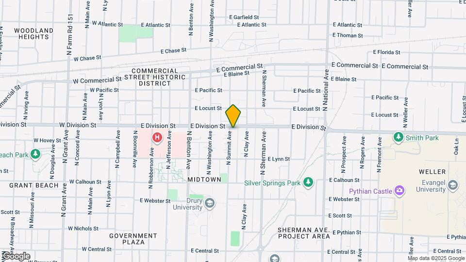 1470 N Summit Ave Map and Location Details
