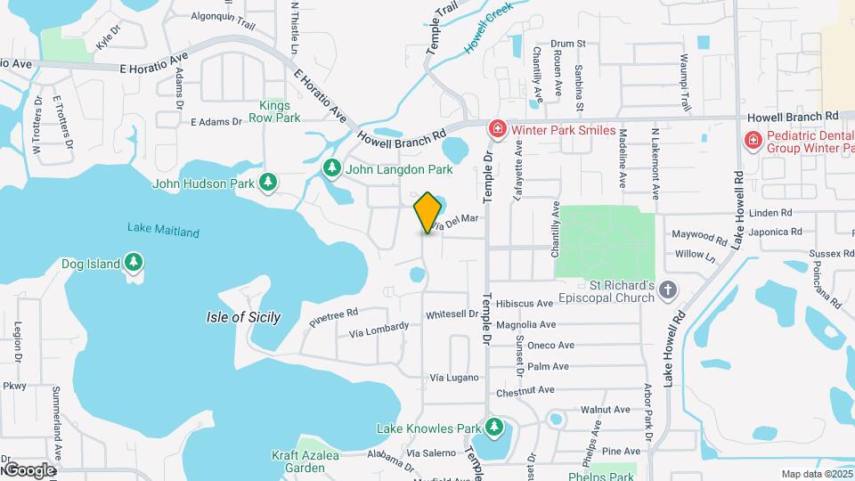 2220 Vía Tuscany Map and Location Details