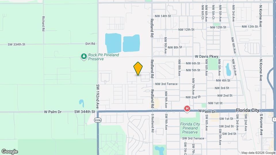 391 NW 12th Ave Map and Location Details