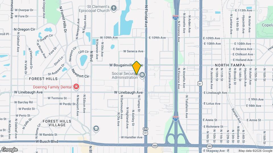 10115 N Ashley St Map and Location Details