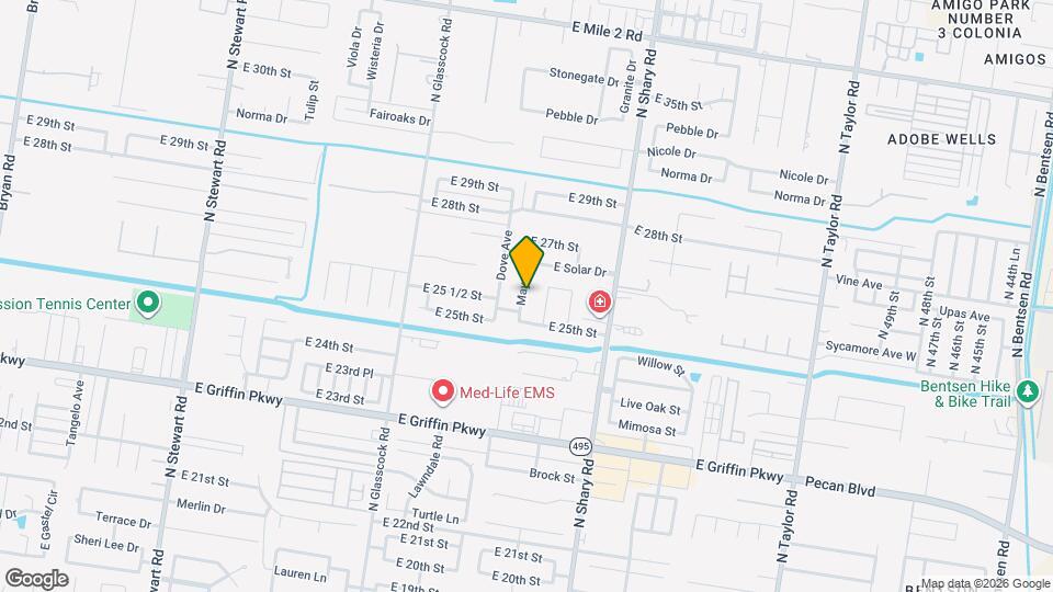2510 May Ave Mapa y Detalles de la Ubicación