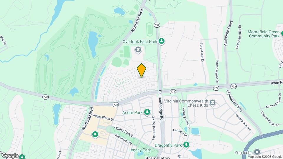 22720 Beacon Crest Terrace Map and Location Details