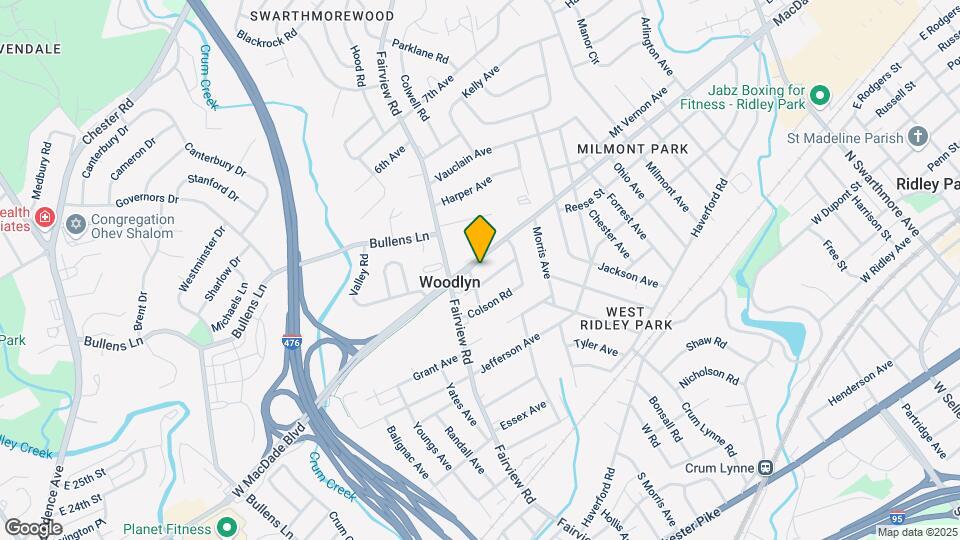 1230 MacDade Boulevard Map and Location Details