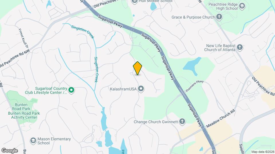 1710 Sugarloaf Club Dr Map and Location Details