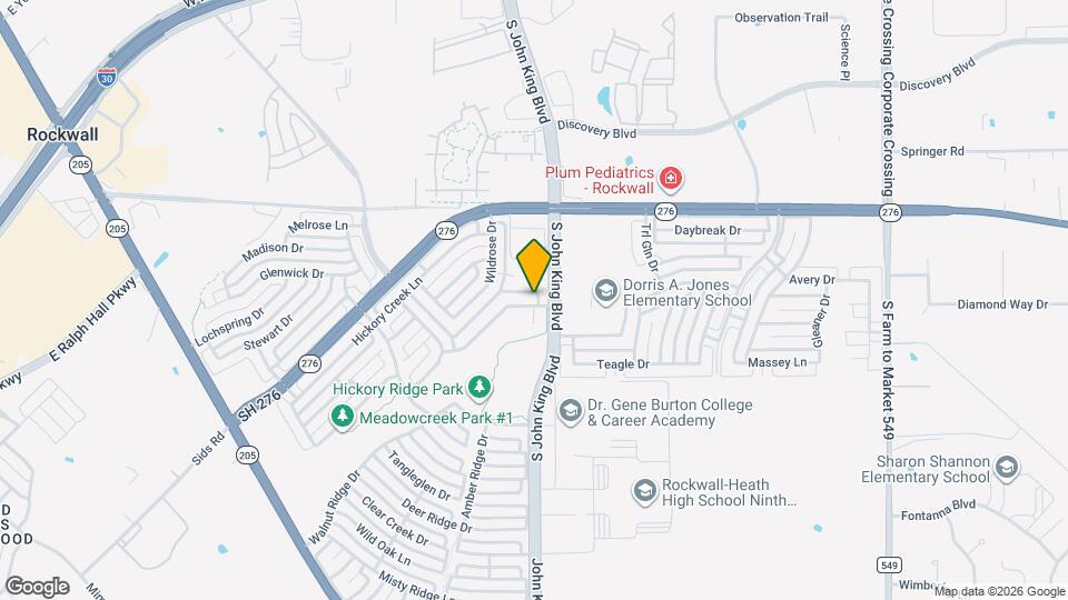 1728 Chesterwood Dr Mapa y Detalles de la Ubicación