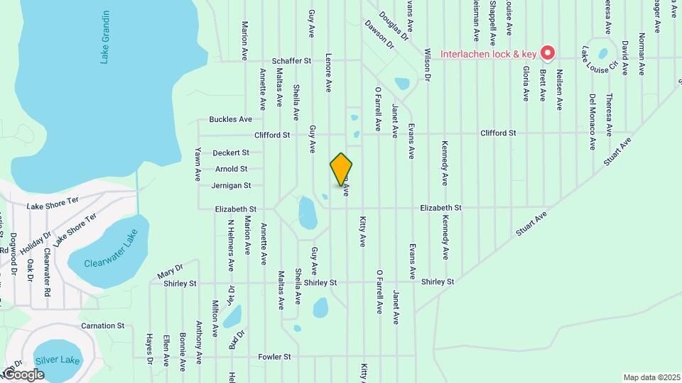707 Dawn Ave Map and Location Details