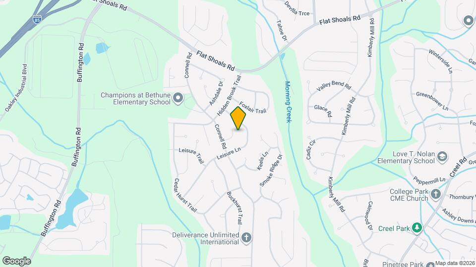 325 Pointer Ct Map and Location Details