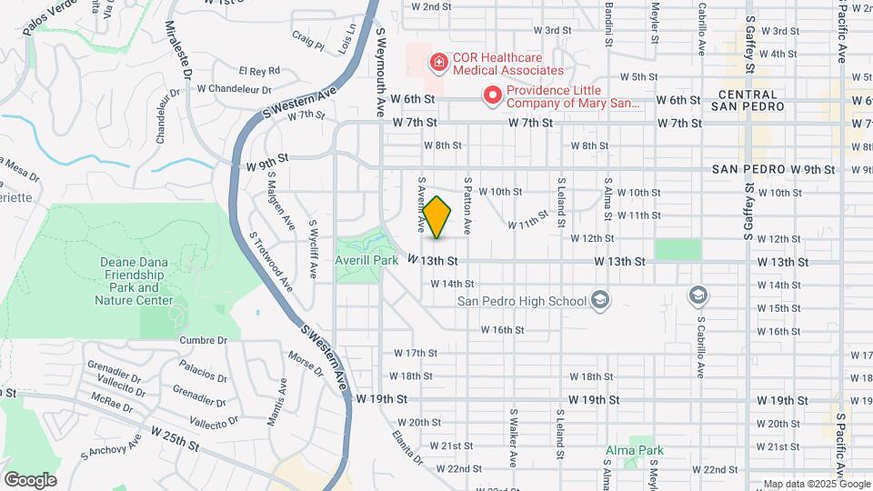 1367 W 12th St, Unit B Mapa y Detalles de la Ubicación