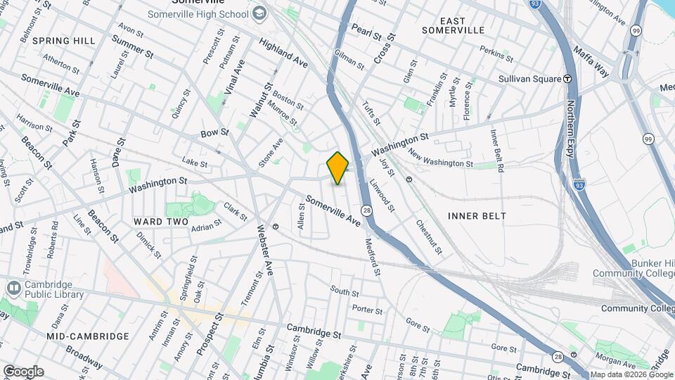 25 Rossmore St, Unit 25H Mapa y Detalles de la Ubicación