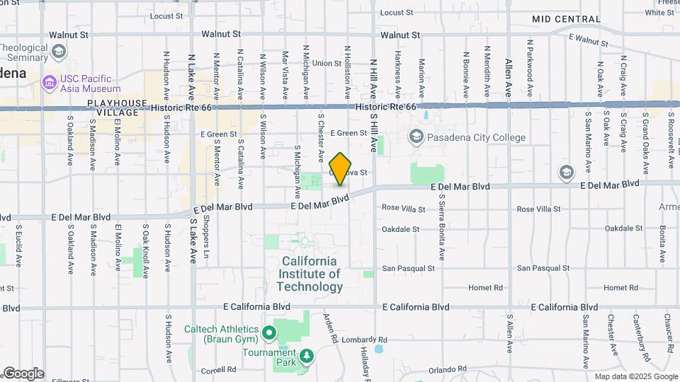 245 S Holliston Ave Map and Location Details