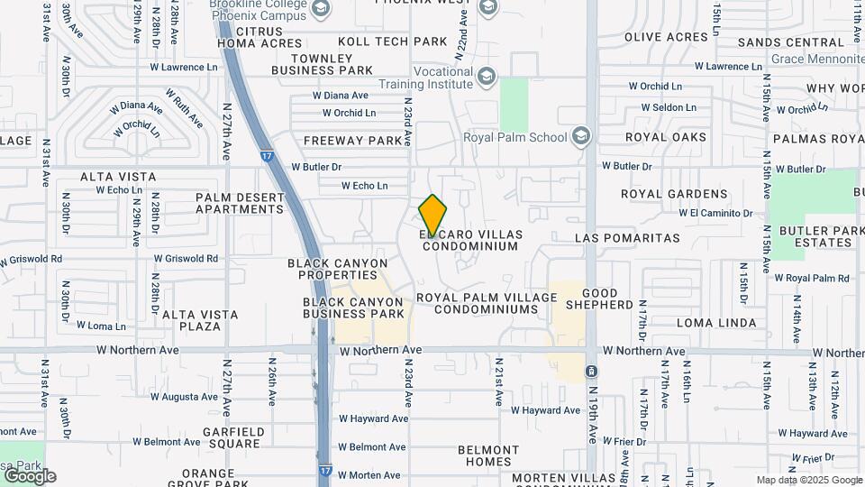 2249 W Griswold Rd Map and Location Details