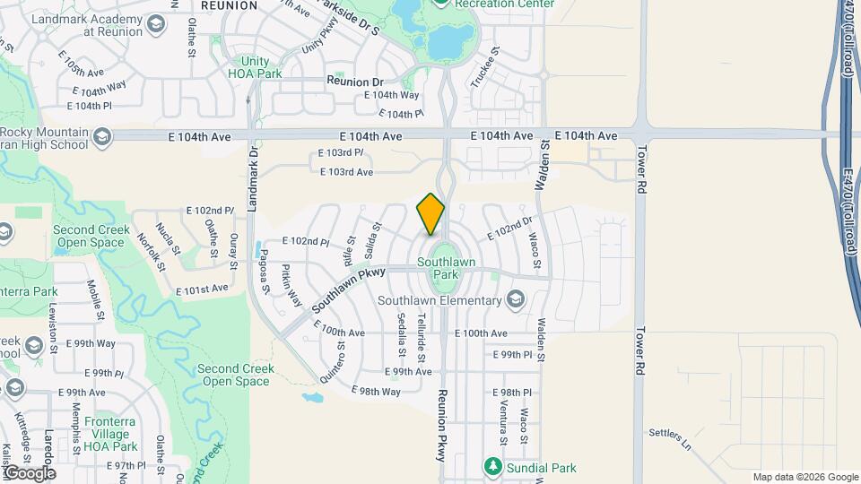 10239 Southlawn Cir Map and Location Details